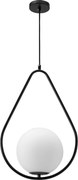 Moderne loft plafondlamp APP938-1CP Zwart