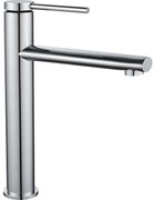 Wastafelkraan Rea Oval Chrom High