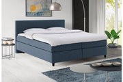 Goossens Basic Boxspring Compleet Iris, Vlak 180 x 200 cm (=2x 90 x 200 cm) met hoofdbord