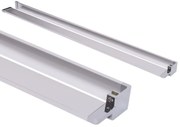Handdoekenrek EVO CHROME plank voor douchewanden