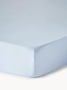 Topper hoeslaken Airy, gewassen linnen