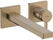 Hansgrohe Tecturis Wastafelkraan Inbouw - mengkraan - eengreeps - 22.5cm uitloop - geborsteld brons 73051140