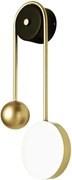 WANDLAMP APP1474-W GOLD