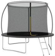 vidaXL Trampolineset rond 150 kg 305x76 cm