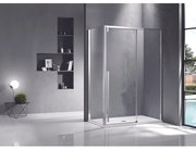 Saniclass Neptune Schuifdeur - 150x200cm - softclose - links/rechts - gepolijst zilver SNI6121-150S