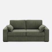 Slaapbank fluweel Comfort Bultex®, Cecilia