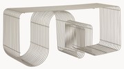 Metalen zitbank Curva