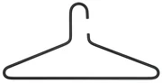 Spinder Design Senza Zwarte Design Kledinghanger 3 St.