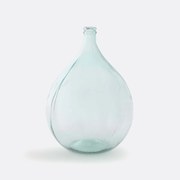 Vaas dame-Jeanne in glas H56 cm, Izolia