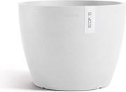 Ecopots bloempot Stockholm 31 - Rond - Pure White - Diameter 31 x H23,5 cm