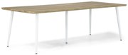 Dining Tuintafel rechthoekig 240 x 100 cm Wit Montana