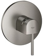 Grohe Plus Inbouwthermostaat - 1 knop - zonder omstel - brushed hard graphite 24059AL3