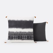 Kussensloop in gewassen katoen, Yoruba