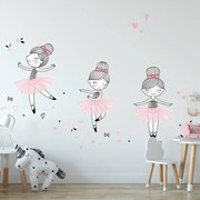 INSPIO Muurstickers - Kleine ballerina's