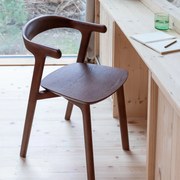 Zuiver Northwood Walnut Walnoot Eetkamerstoel Minimalistisch