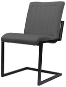 Eetkamerstoel - Lara - stof Element donkergrijs 22