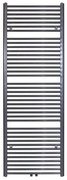 HR Badmeubelen Polo Designradiator - 60x8x118cm - middenaansluiting - 643 watt - zwart mat 74022808