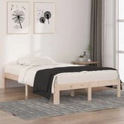 vidaXL Bedframe massief hout 120x190 cm 4FT small double