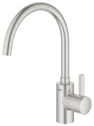 GROHE Eurosmart Cosmopolitan Keukenkraan - hoog - supersteel geborsteld 32843DC2