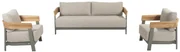 4 Seasons Outdoor Varenna loungeset olijfgroen SALE  Loungeset    groen weerbestendig