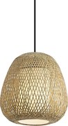 Japandi hanglamp bamboo 32cm IP44 - Moana