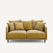 3-zits compacte fluwelen zetel, Lazare