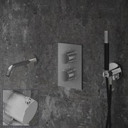 Saniclear Talpa Stripes Pro inbouw badkraan chroom