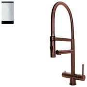 Selsiuz Inox XL kokend water kraan met titanium single boiler copper