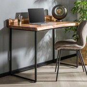 Klein Boomstam Bureau Acacia Hout - 110 X 60cm.