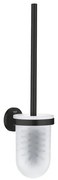 GROHE Start Toiletborstelhouder - wandmontage - rond - open - mat zwart 411852430