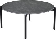 Tucson bijzettafel 87cm rond H38cm antraciet