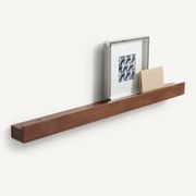 Schilderijlijst, notenhouten plank, 100 cm lang, Dagane