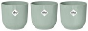 3x Pot elho Vibes Fold Round groen