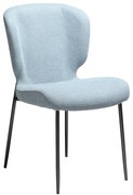 Dan-Form Glory Luxe Eetkamerstoel Blauw Boucle