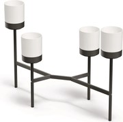 Prosperplast Bloomie Stand Plantenrek - Wit - 4 Potten - 125 cm