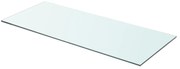 vidaXL Wandschap transparant 70x30 cm glas