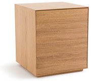 Bureaukast met 1 deur in eikenhout en fineer, Mikube