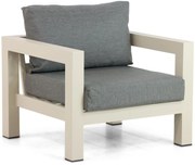 Tuinstoel Aluminium Taupe-naturel-bruin Lifestyle Garden Furniture Luca