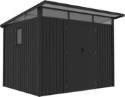 Metalen gereedschapshuisje Odda 2,9 x 2,5 m CoverTech antraciet