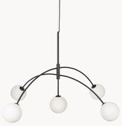 Grote hanglamp Heaven van opaalglas