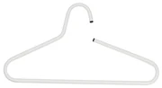 Spinder Design Victorie Kledinghanger Van RVS Wit Set Van 5 St.