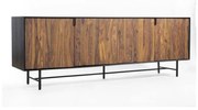 Tower Living Dressoir Sheesham Hout 220 Cm Taviano - 220x45x75cm.