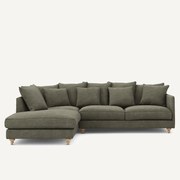 Katoenen en linnen hoekslaapbank, Lazare