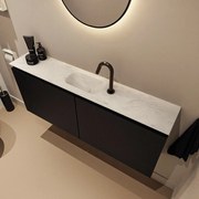 Mondiaz Ture DLux toiletmeubel 120cm urban met wastafel opalo midden met kraangat