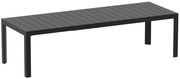 Siesta Exclusive Tuintafel - Atlantic XL - Zwart - Uitschuifbaar 210/280 cm - Siesta Exclusive