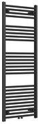 Rosani Classic radiator 60x140cm recht middenaansluiting 661watt mat zwart AF-CN 60/140 matt black middle-connect