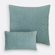 Gematelasseerde kussenhoes in fluweel, Milano