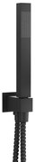 Crosswater Square Designer handdoucheset - vierkant - mat zwart SK962M