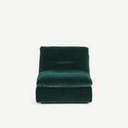 Modulaire fauteuil in fluweel, GIULIANO
