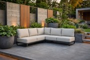Hoek loungeset 5 personen Aluminium Grijs  Lifestyle Garden Furniture Venice